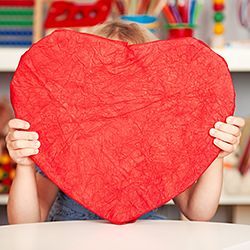 Help your kids make meaningful valentines with these simple projects. 